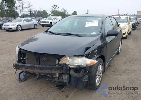 2009 Toyota Corolla S from USA, damaged, VIN 2T1BU40E39C179363